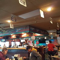 the bar
