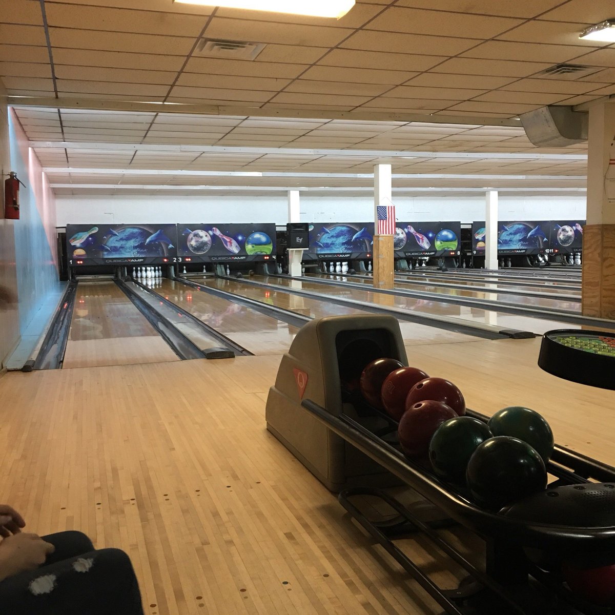 Bowling in Grand Central Terminal