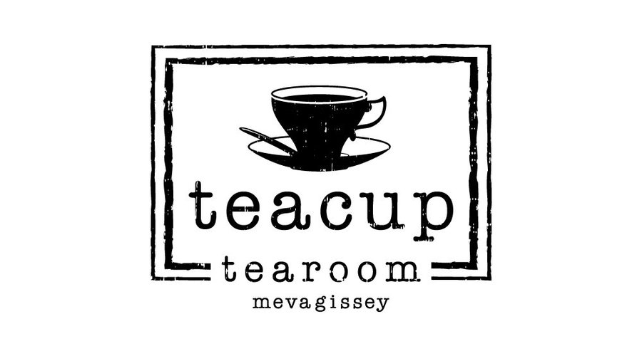 You can always spot the hanging teacup sign 