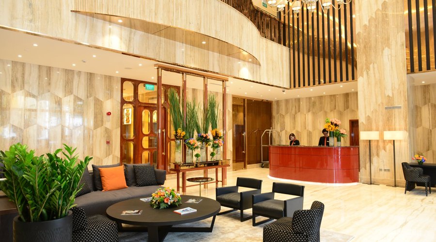 Reception area