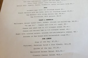 Speisekarte
