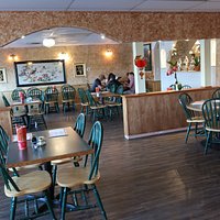 A very large restaurant.