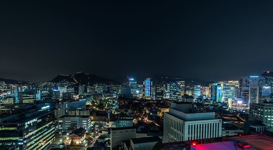 Night View from Rooftop