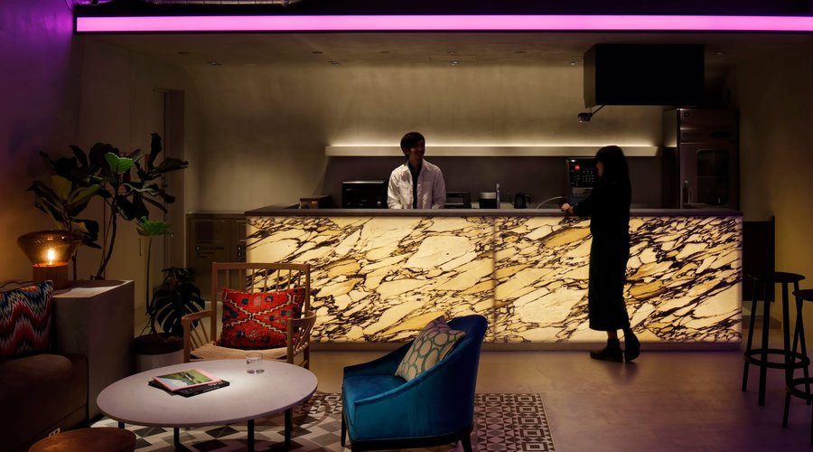 4F Lounge and Kitchen
