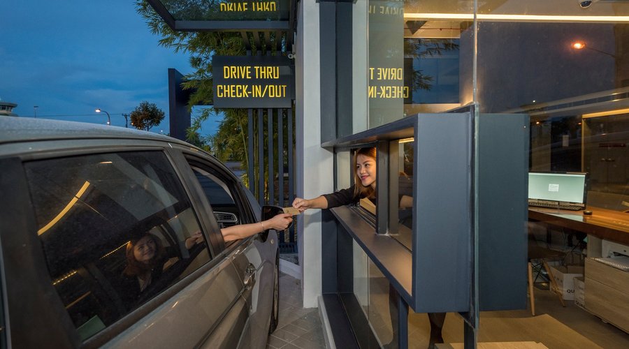 Drive Through Check In/ Out