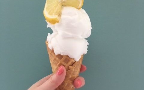 traditional lemon sorbetto