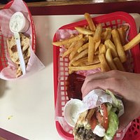 Gyro combo with a side of pita