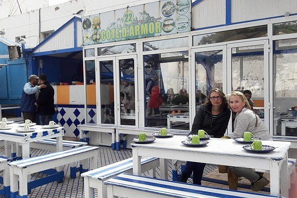Rince doigt pour les crevettes - Picture of Restaurant Beldy, Essaouira -  Tripadvisor