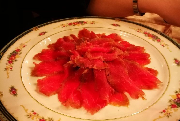 In carpaccio di puledro d'autore
