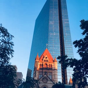 Trinity Church and John Hancock Tower