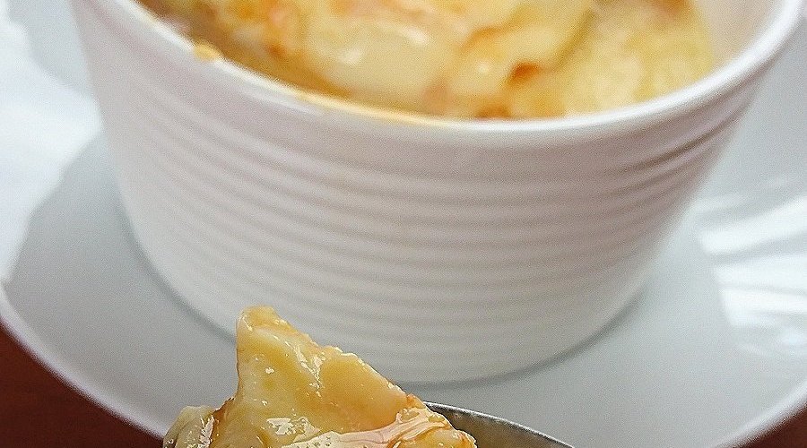 自家製プリンのアイス添え。ランチの追加なので420円でOK