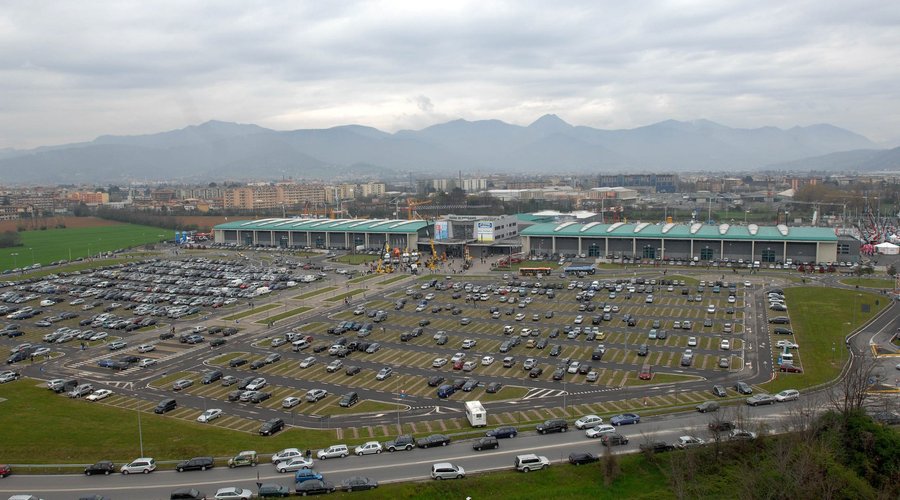 Vista aerea di Fiera Bergamo