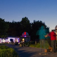 Sterrenwacht Limburg tijdens een publieksavond