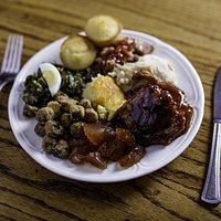 Help yourself. We'll refill the dishes on the table, you refill your plate.