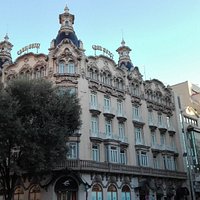 Edificio del Gran Hotel. Muy bonito.