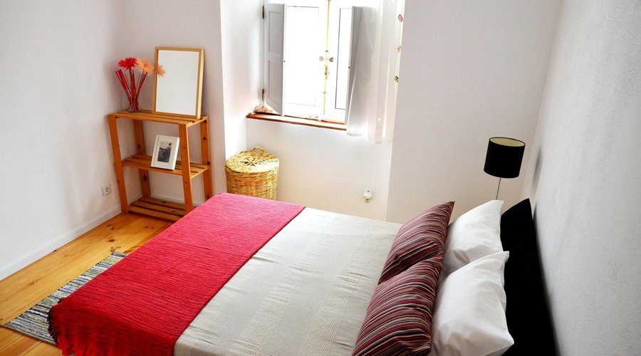 Quarto duplo superior com vista Rio.