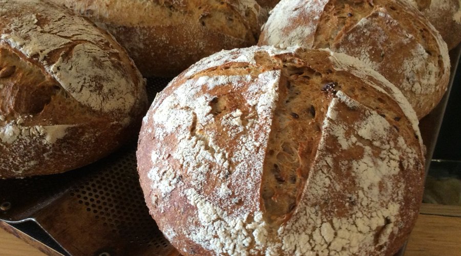 Organic multigrain  sourdough bread