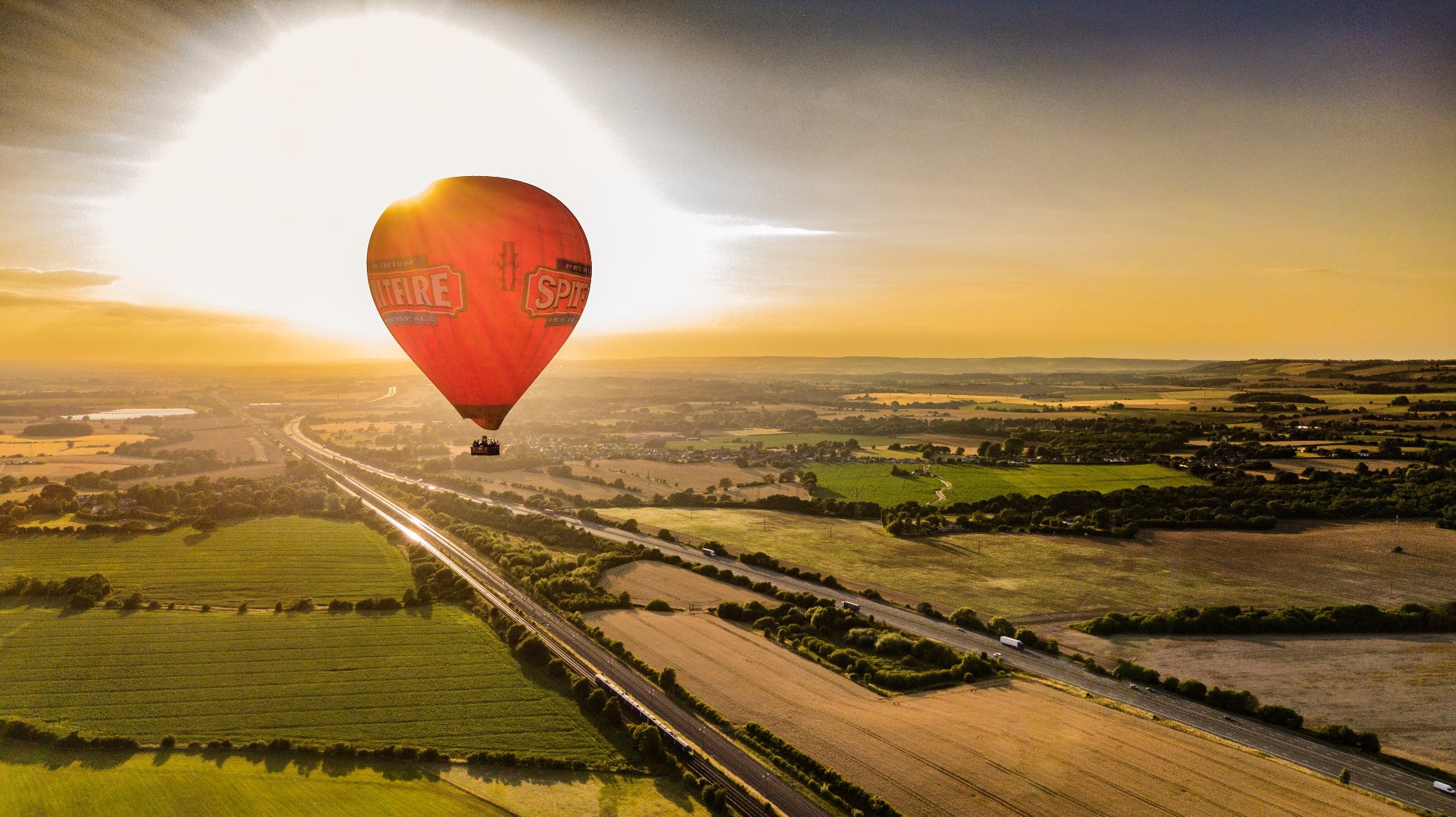 Hot air balloon rides on sale kent