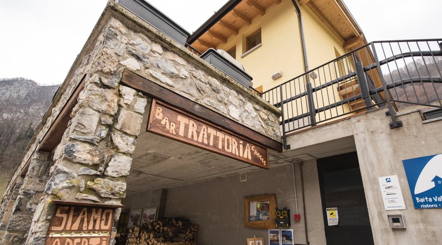 Baita valle azzurra esterno