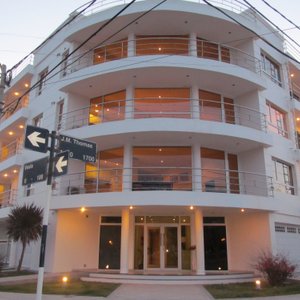 Vista  frontal del  Complejo Vesta