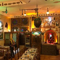 inside restaurant
