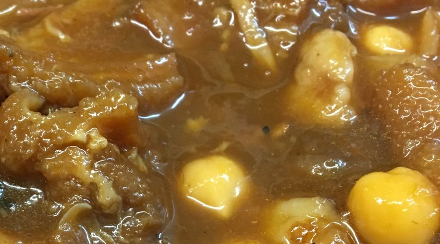 Callos con garbanzos