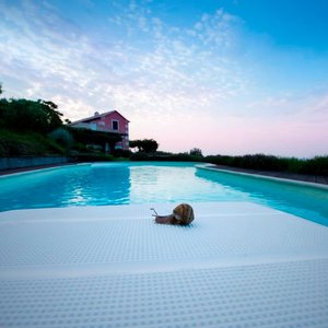 L'alba in piscina