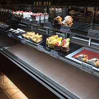 Dessert case on the way out