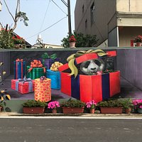 舊社里彩繪村
