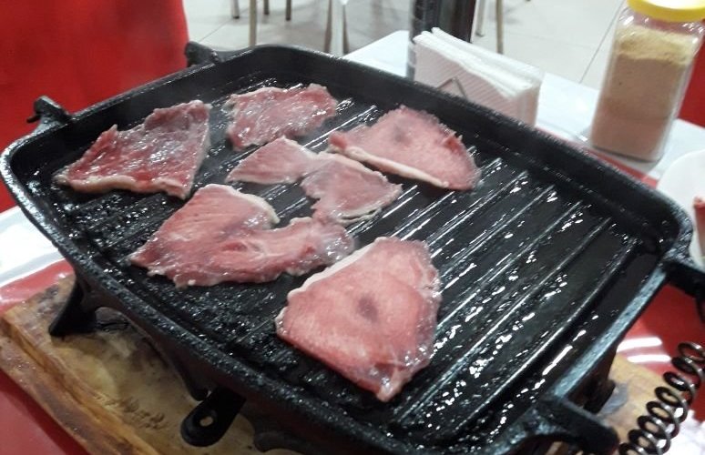 picanha no rechaud