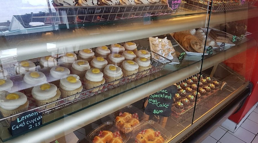We have a delicious selection of freshly baked tasty treats! 