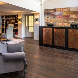 If you are at our Reception Desk and need to wait for luggage or a few friends, try out this cha