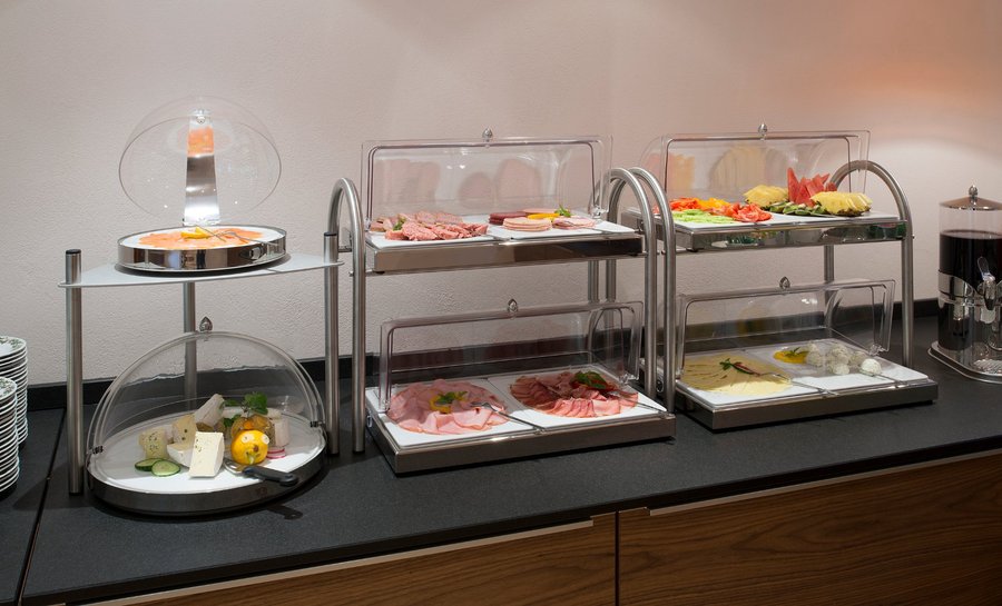 Unser leckeres Frühstücksbuffet lässt keine Wünsche offen!