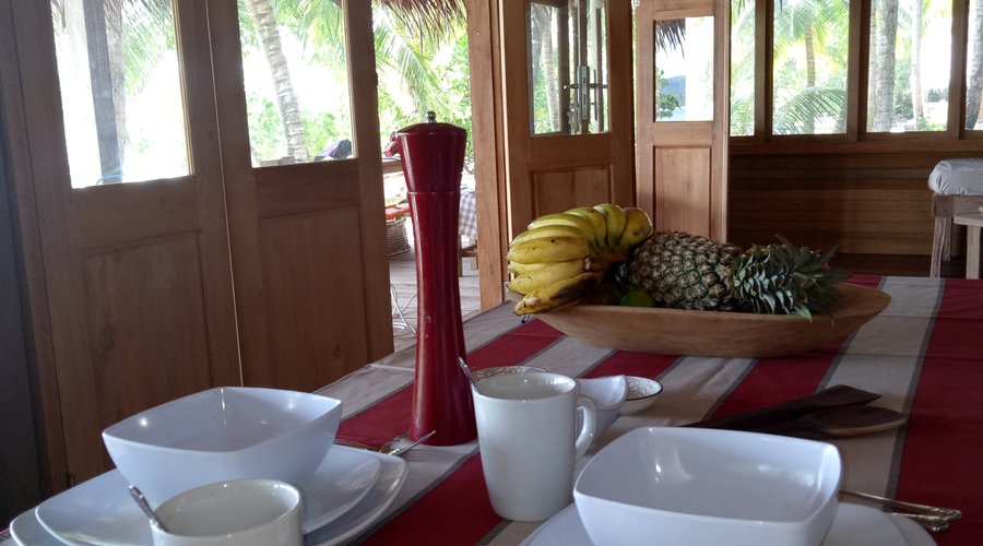 Villa inside dining