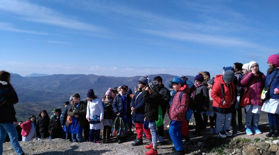 Piccoli turisti in visita