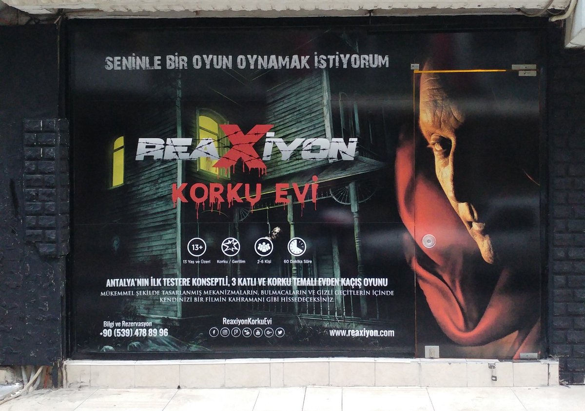 Reaxiyon Korku Evi, Анталья: лучшие советы перед посещением - Tripadvisor