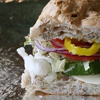 We believe this is the best Veggie Sandwich in town - Come in and try one!