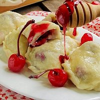 Dla smakoszy pierogi z wisniami