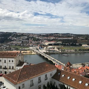 View from Universidade de Coimbra, where you can spot the Guest House.