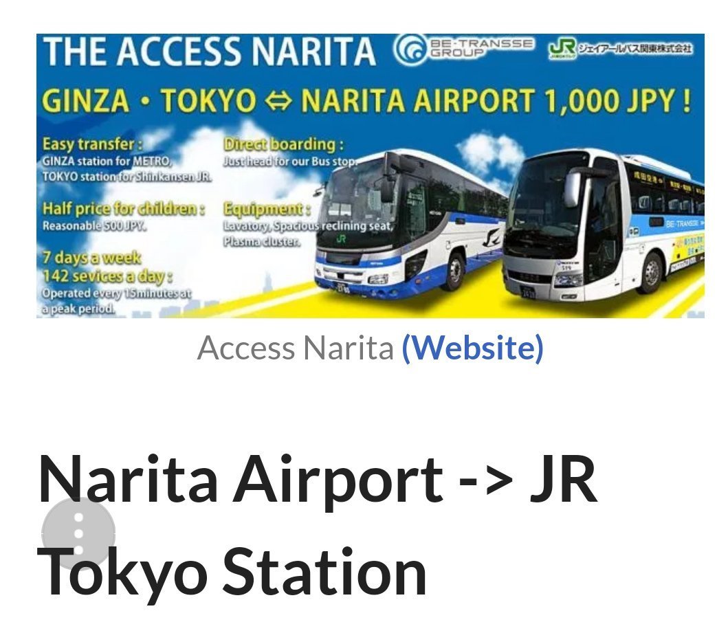 The Access Narita - JR Bus Kanto - All You Need to Know BEFORE You Go