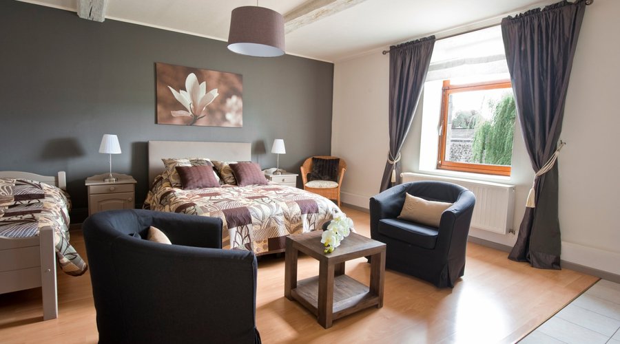 Chambre 2 pers. + 1 pers.