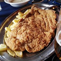Escalope con patatas