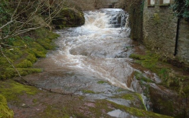 River flowing to Talgarth