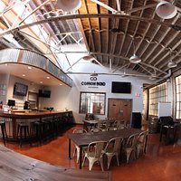 Our taproom provides a view into our production facility where beer is brewed in downtown Montgo