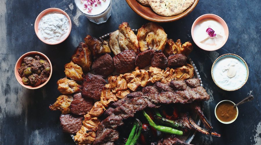 Mix Of 6 Kebabs Best Offer for 4 Persons 