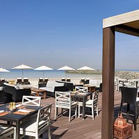 Bab Al Bahr Beach Bar & Grill - Outside terrace