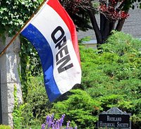 Entrance to Rockland Historical Society