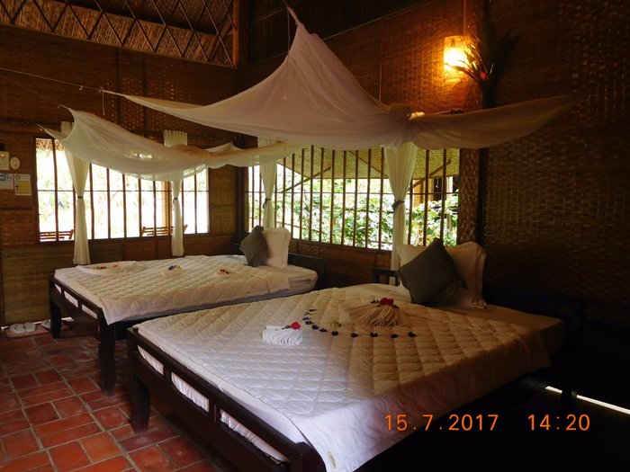 Mekong Ecolodge - hotel rooms