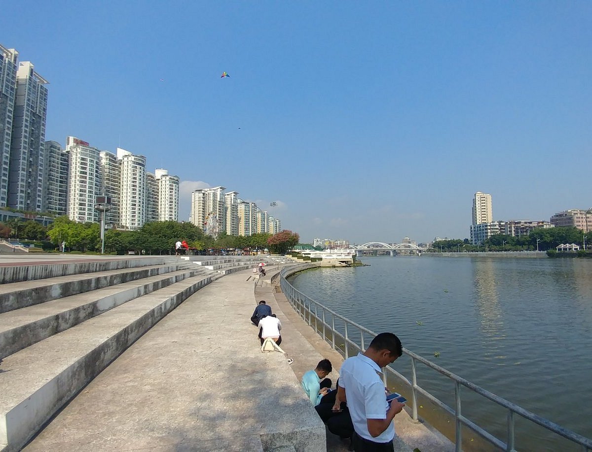 Хойчжоу. Город Хуэйчжоу. Binjiang Forest Park Shanghai.