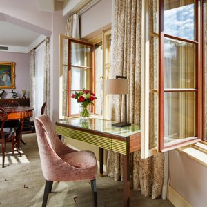 Mozart Suite Vrtba Garden view